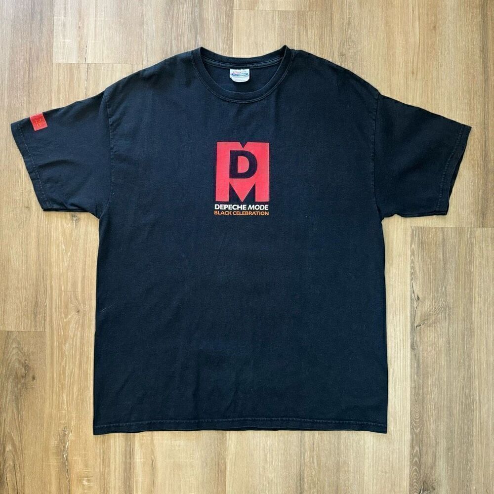 Depeche Mode Vintage Black Celebration STUMM 26 Graphic Tee Shirt Men's XL 2006